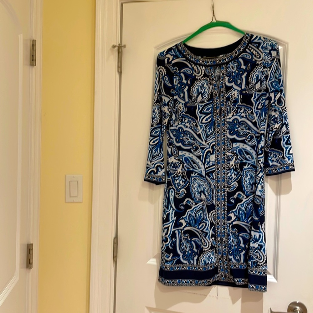 Dress stretch material. Very comfortable.